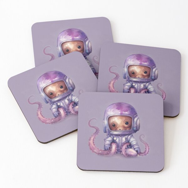 Item preview, Cute Octopus Spaceman – Adorable Space Octopus Animal Art Design designed and sold by baggycatsworld.