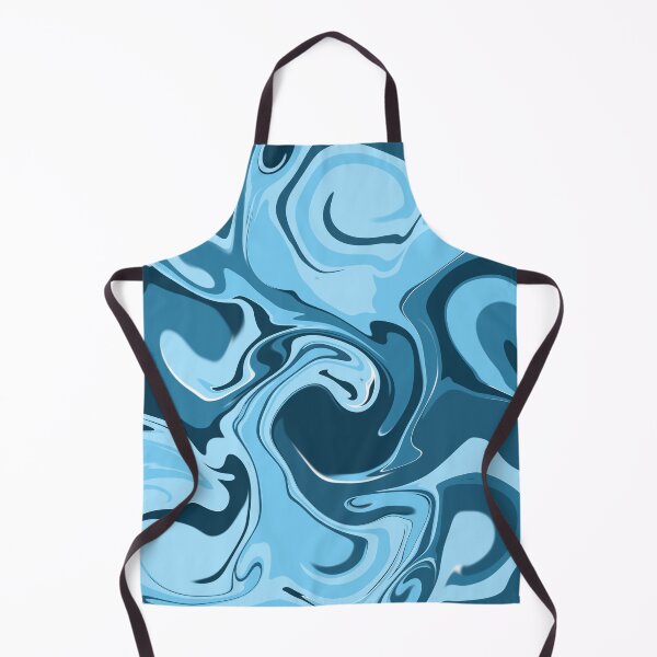 Item preview, Shades of Blue Swirl designed and sold by Script & Scribble .