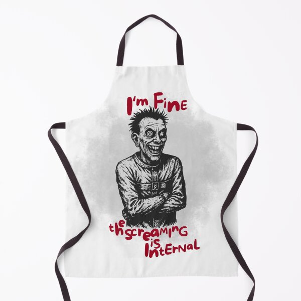 Item preview, I’m Fine, The Screaming is Internal designed and sold by UNK-Fatigues.