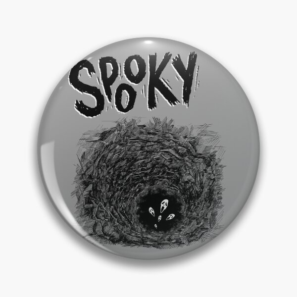 Item preview, Spooky Ghost Face Illustration – Horror Inspired Creepy Artwork for Halloween and Gothic Style designed and sold by SmyrnaArtGalery.