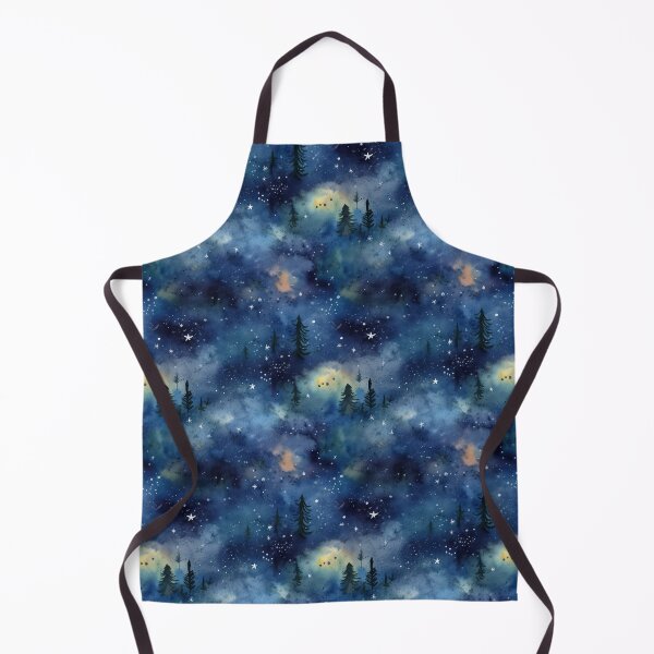 Item preview, Celestial Serenity – Tree and Stars Night Sky Pattern Design designed and sold by baggycatsworld.