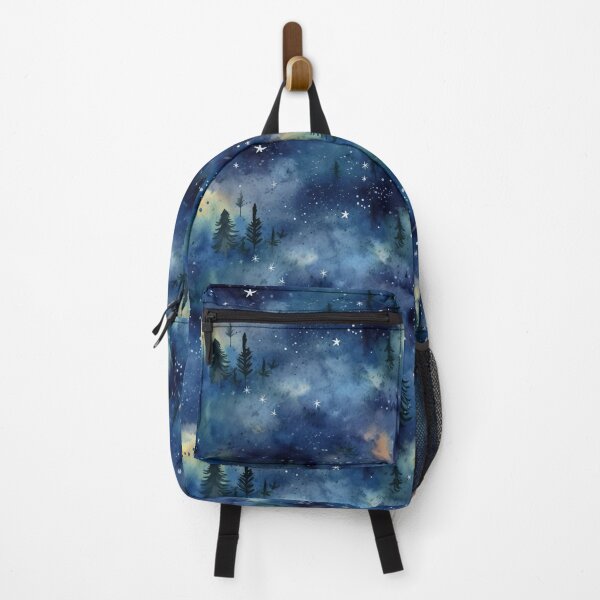 Item preview, Celestial Serenity – Tree and Stars Night Sky Pattern Design designed and sold by baggycatsworld.