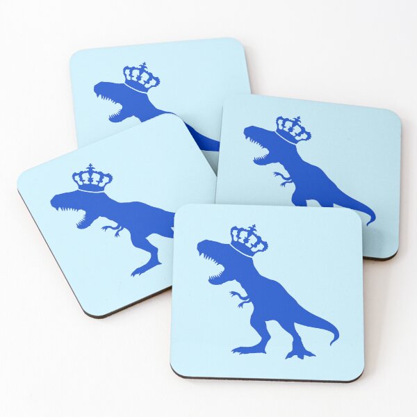 Item preview, T-Rex Tyrannosaurus Rex King Crown Roar Evil Predator Dinosaur designed and sold by shirt-o-mat.