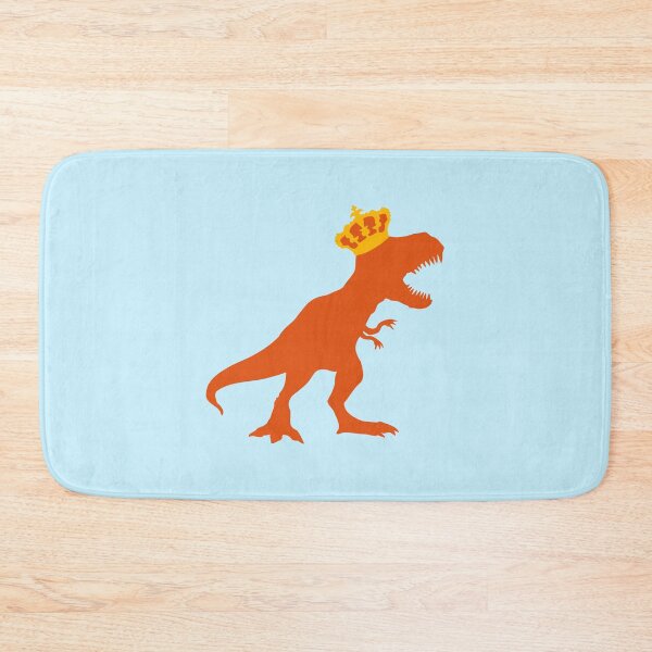 Item preview, T-Rex Tyrannosaurus Rex King Crown Roar Evil Predator Dinosaur designed and sold by shirt-o-mat.