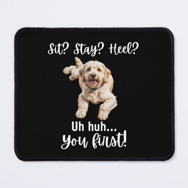 Item preview, Funny Cream Labradoodle Shirt – Stubborn Dog with Attitude Quote designed and sold by Fredster1966.