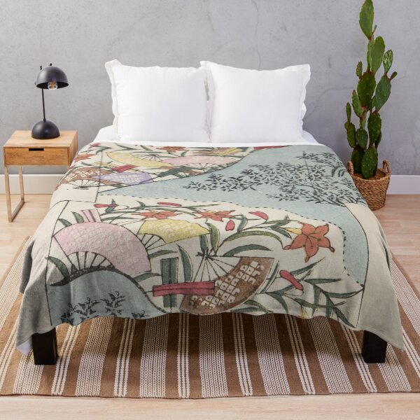 Item preview, Lilies and Fans in Bloom designed and sold by WheelieGdArt.