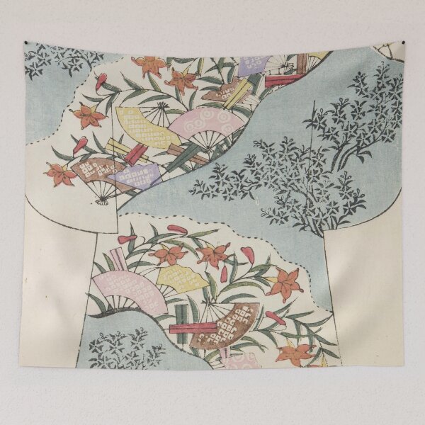 Item preview, Lilies and Fans in Bloom designed and sold by WheelieGdArt.
