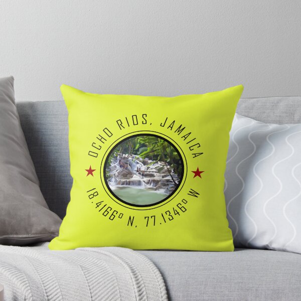 Item preview, Ocho Rios Jamaica Travel Poster – Dunn’s River Falls Caribbean World Travel Art designed and sold by CustomTravelArt.