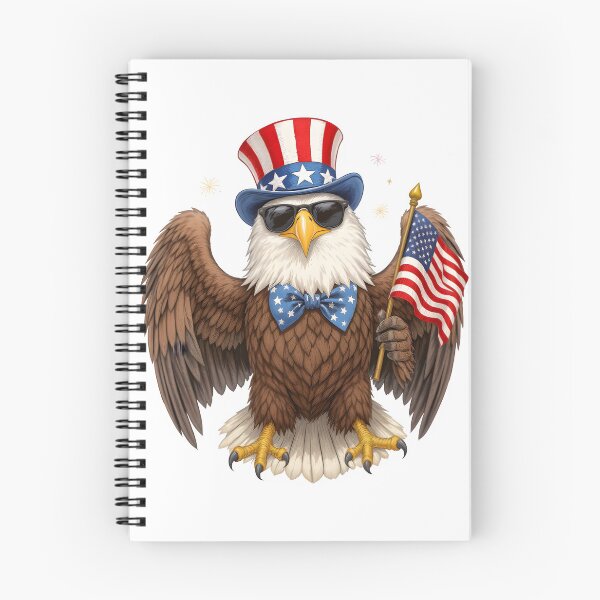 Item preview, eagly Funny Patriotic Bald Eagle Cartoon – USA designed and sold by Uglyandcute.