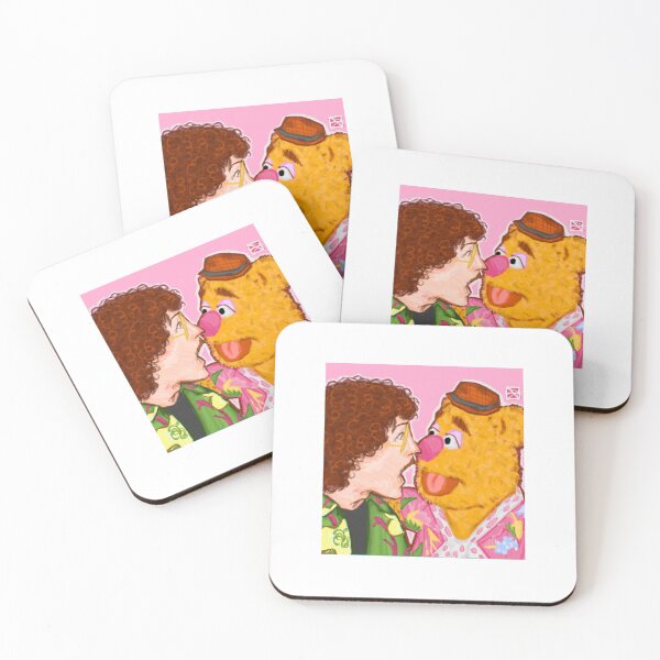 Item preview, Weird Al Yankovic and Fozzie Bear Design designed and sold by lenandink.