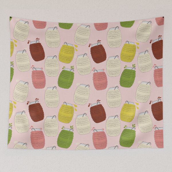 Item preview, Mexican Agua Fresca Seamless Pattern designed and sold by DreamyWonder.