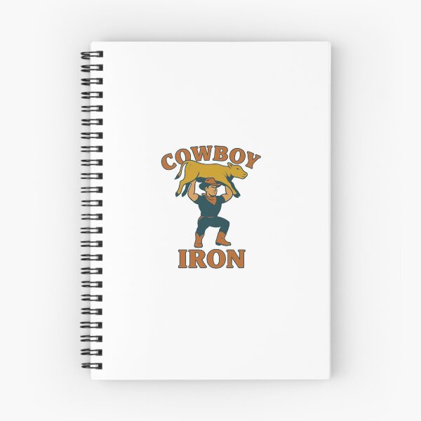 Item preview, Cowboy Iron | American Labor Strength T-Shirt Design designed and sold by IronBrush.