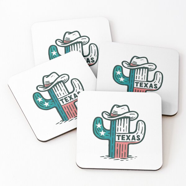 Item preview, Texas Cactus with a Cowboy Hat designed and sold by AliKwStore.