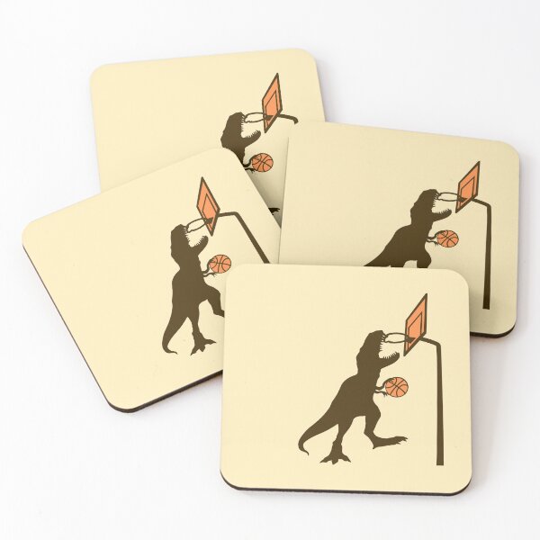 Item preview, T-Rex Tyrannosaurus Basketball Sport Fan Hobby Club Ball Player designed and sold by shirt-o-mat.