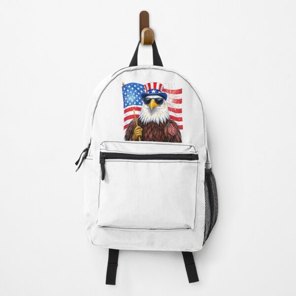 Item preview, eagly Funny Patriotic Bald Eagle Cartoon – USA designed and sold by Uglyandcute.