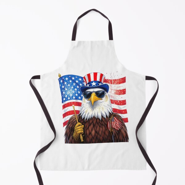 Item preview, eagly Funny Patriotic Bald Eagle Cartoon – USA designed and sold by Uglyandcute.