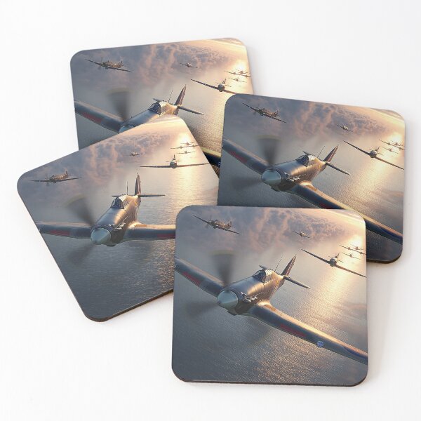 Item preview, Classic Fighters in Flight Coastal Defenders designed and sold by Skyframe Aviation.