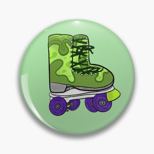 Item preview, Slidin seaweed rollerskate designed and sold by Swirling_UniverseShop.