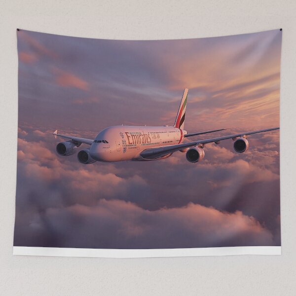 Item preview, Assessing The Airframe Markings Of The Emirates Airbus A380 designed and sold by Skyframe Aviation.