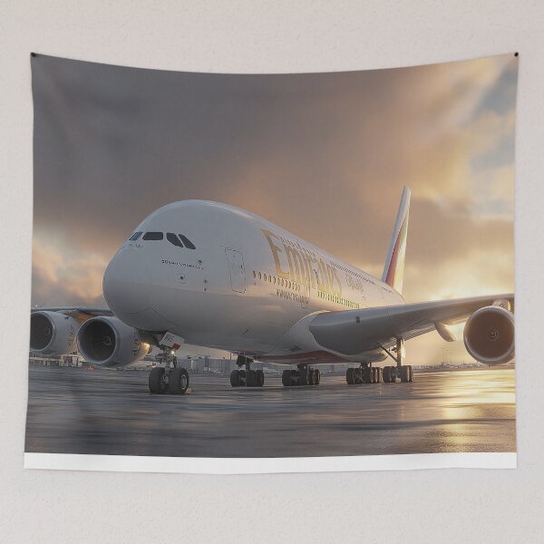 Item preview, Describing The Fuselage Finish Of The Emirates A380 Jet designed and sold by Skyframe Aviation.