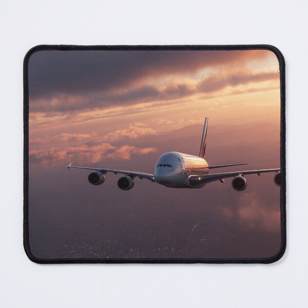 Item preview, Discovering The Gold Logo Detail Of The Airbus A380 By Emirates designed and sold by Skyframe Aviation.