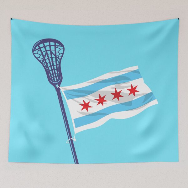 Item preview, Urban Lax Chicago Flag designed and sold by UrbanLax.