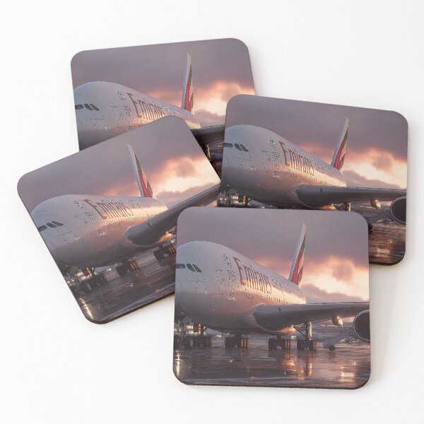 Item preview, Distinguishing The Frame Detail Of The Airbus A380 By Emirates designed and sold by Skyframe Aviation.