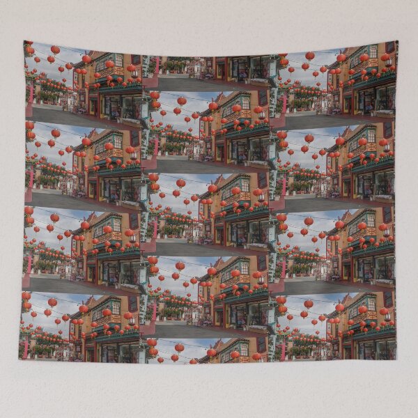 Item preview, Colorful Chinatown Los Angeles 1 designed and sold by Kevin Michael McCall.