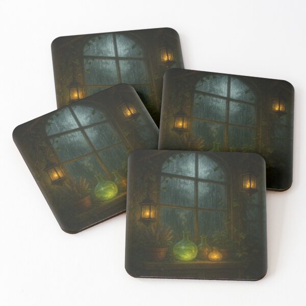 Item preview, The Witch’s Greenhouse Window designed and sold by fairmaiden7.
