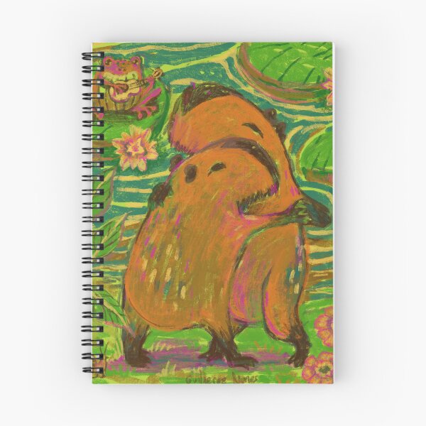 Item preview, capybaras dancing forró designed and sold by guilhernunes.