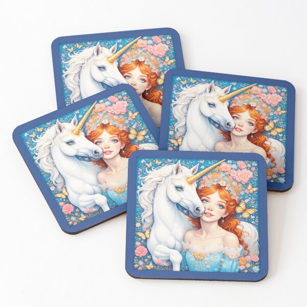 Item preview, The Girl and the Unicorn. designed and sold by Natalia-Vlad.