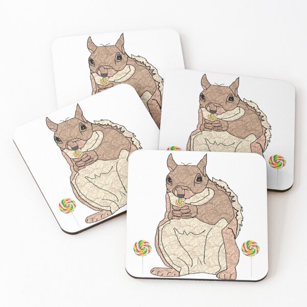 Item preview, Squirrel with a Sweet Tooth designed and sold by kristalcurt.