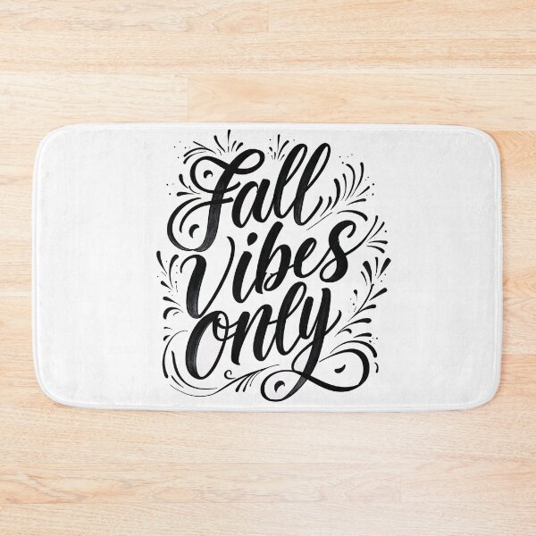 Item preview, Fall Vibes Only Typography Autumn Cozy Seasonal Script Lettering Design designed and sold by CreativeVisionsHub.