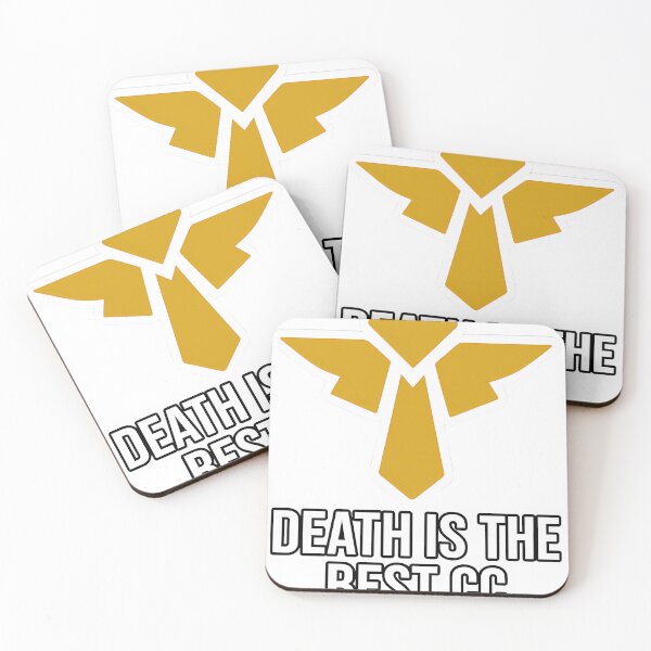 Item preview, Death Is the Best CC League of Legends Support Meme Sticker designed and sold by Hexoloid.