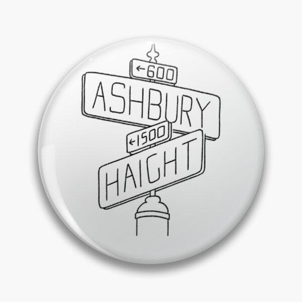 Item preview, Haight-Ashbury Sign designed and sold by jesuspeoplesf.