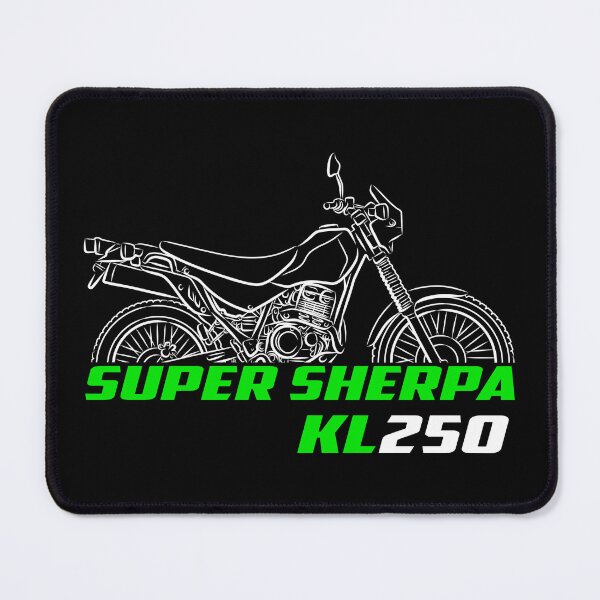 Item preview, Kawasaki KL250G Super Sherpa 1997-2009 for bikers, Motorcycle designed and sold by ThrottleArts.