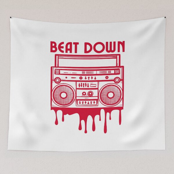 Item preview, Beat Down Melting Boombox designed and sold by UNK-Fatigues.