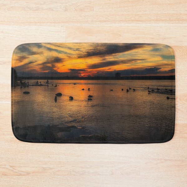 Item preview, Evening Light on Stone Art Along the Ottawa River designed and sold by Yannik Hay.