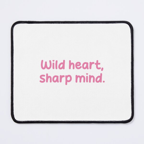 Item preview, Wild heart, sharp mind. designed and sold by Flanbz Shop.