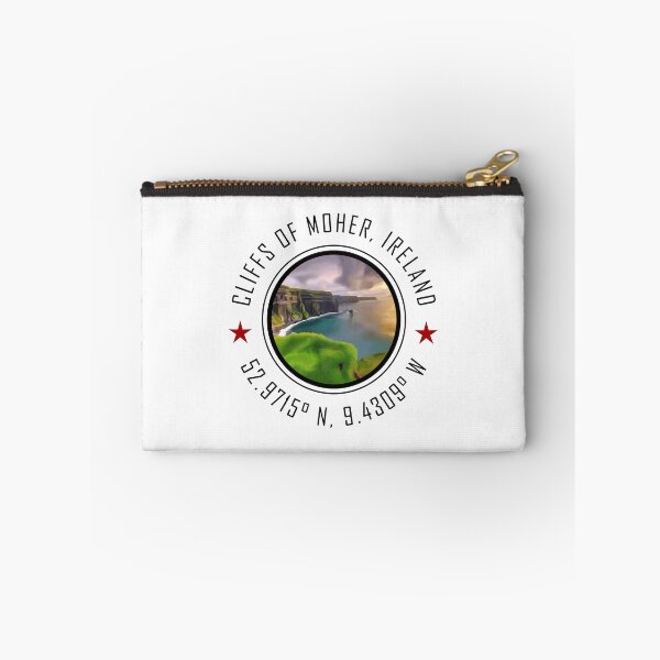Item preview, Cliffs of Moher Ireland Travel Poster – Coastal Landscape & Atlantic Views World Travel Art designed and sold by CustomTravelArt.