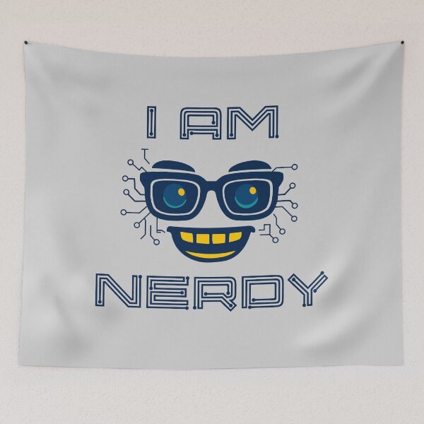 Item preview, I am Nerdy designed and sold by BravenBold.