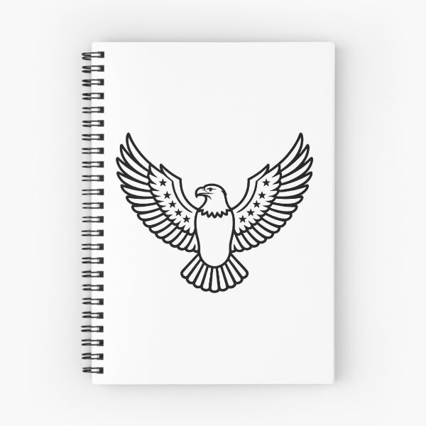 Item preview, eagly Funny Cartoon Eagle Line Art designed and sold by Uglyandcute.