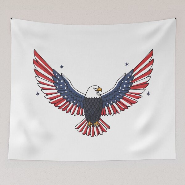 Item preview, eagly Funny Cartoon Eagle Line Art designed and sold by Uglyandcute.