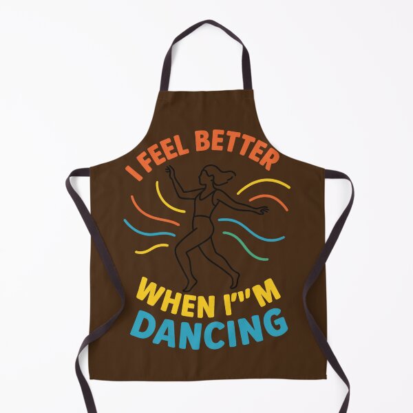 Item preview, I Feel Better When I’m Dancing – Colorful Retro Neon Dance Design designed and sold by FrameFlow.