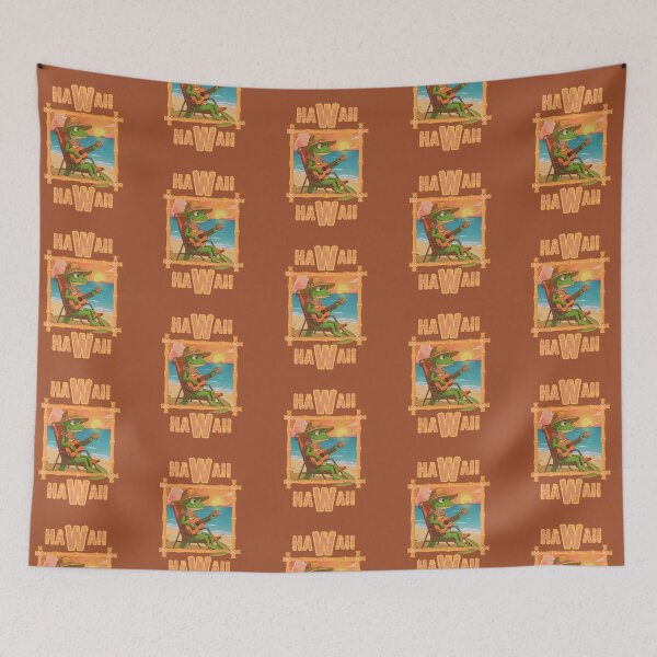 Item preview, Hawaiian Gecko with Uke designed and sold by joztees.
