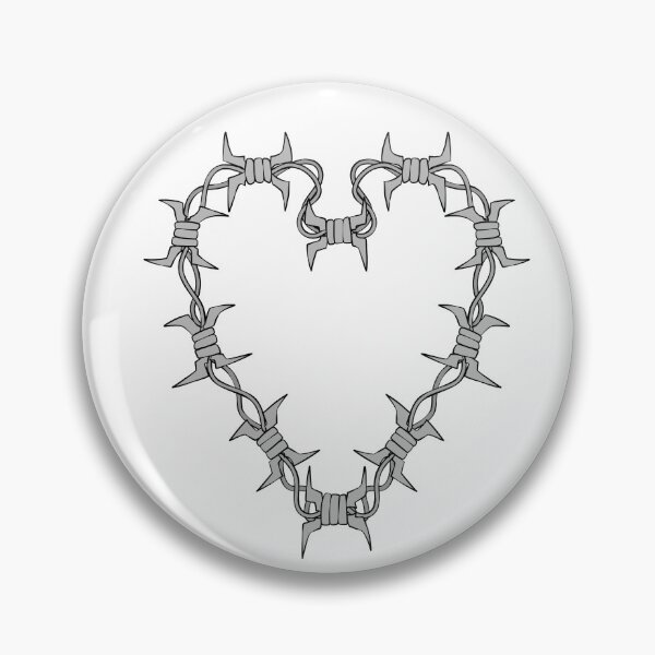 Item preview, BARBED WIRE HEART designed and sold by Xx.BadNewsBear.xX.