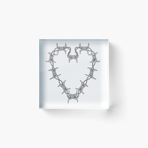 Item preview, BARBED WIRE HEART designed and sold by Xx.BadNewsBear.xX.