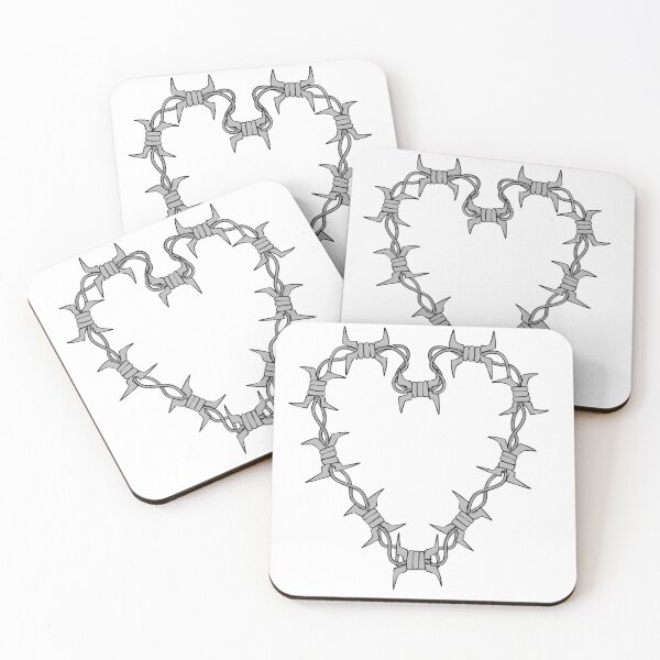 Item preview, BARBED WIRE HEART designed and sold by Xx.BadNewsBear.xX.