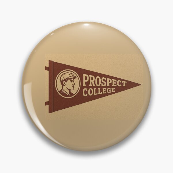 Item preview, Retro Prospect College Emblem Design designed and sold by Rue Market.