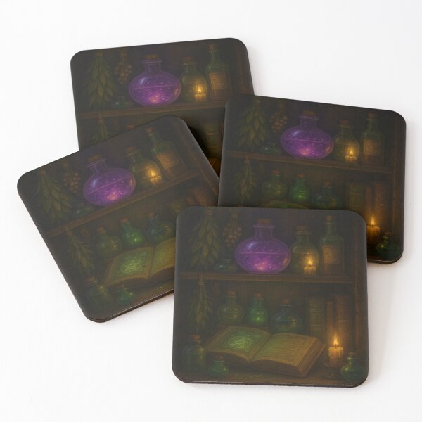 Item preview, The Tomekeeper’s Vigil • Monk Shelving Ancient Knowledge by Candlelight designed and sold by fairmaiden7.